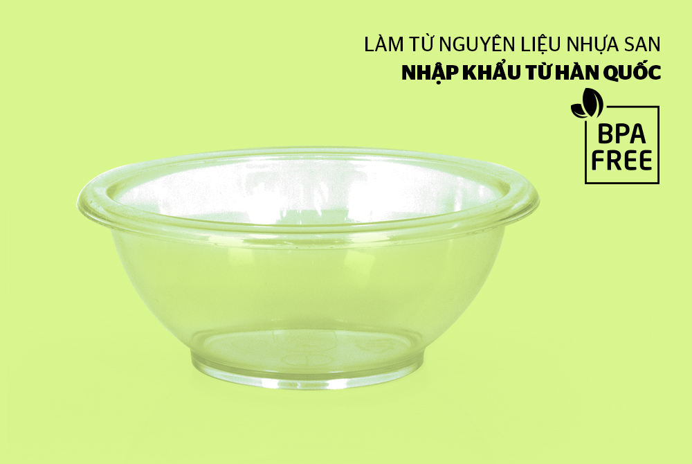 CÔNG NĂNG: CHUYÊN DỤNG ĐỂ TRỘN SALAD • Trộn salad dễ dàng hơn Bát trộn salad BioZone 3200ml với thiết kế hiện đại giúp cho việc trộn các món salad của bạn trở nên dễ dàng, thuận tiện hơn. Bát phù hợp để chế biến salad cho 2-4 người ăn. • Độ bền cao, an toàn với sức khỏe Với chất liệu nhựa SAN nguyên sinh, thân bát dày, chịu lực tốt, bát có độ bền cao, an toàn với sức khỏe. Vì vậy, bạn hoàn toàn yên tâm khi sử dụng lâu dài.   • Nhiều dung tích tiện lợi Dòng bát trộn salad BioZone có nhiều dung tích khác nhau từ 900-5000ml đáp ứng nhu cầu trộn salad đa dạng tại gia đình. Đặc biệt, bát có thiết kế đồng nhất, dễ dàng xếp lồng vào nhau để tiết kiệm diện tích. HƯỚNG DẪN SỬ DỤNG VÀ BẢO QUẢN: Dùng để trộn thực phẩm, không dùng để nấu ăn Không dùng vật sắc nhọn chà xát lên sản phẩm Rửa sạch và bảo quản ở nơi khô ráo sau khi sử dụng 2