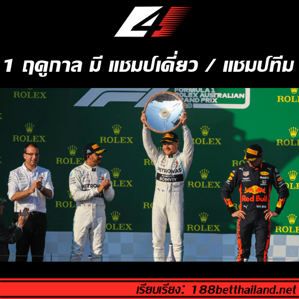 10 สิ่งที่มือใหม่ควรรู้ ก่อนดู F1 F1 2019 3 - 10 สิ่งที่มือใหม่ควรรู้ ก่อนดู F1