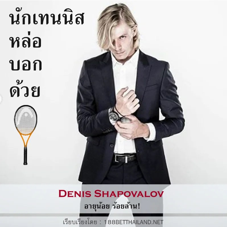 Slide1 3 - นักเทนนิสหล่อบอกด้วย!(เดนิส ชาปอวาลอฟ)